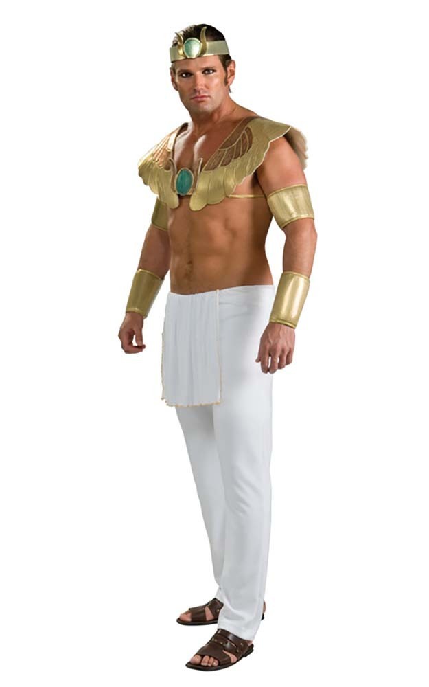 Egyptian God Pharaoh Adult Mens Fancy Dress Halloween Costume Ebay