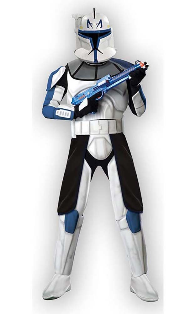 plastic clone trooper costume