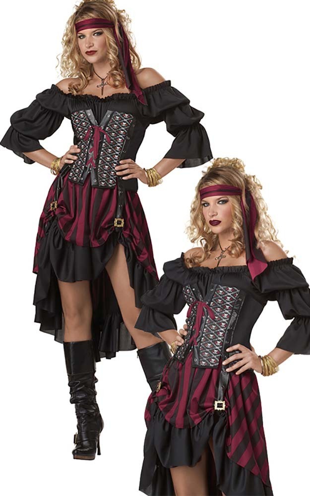 Pirate Wench Adult Costume - CALIFORNIA