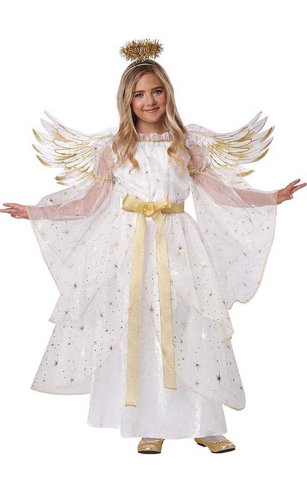 Girls nativity shop angel costume