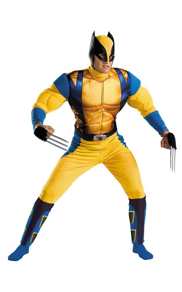 X Men Halloween Costumes For Adults - WOLVERINE ORIGINS X MEN LICENSED ADULT MENS FANCY DRESS HALLOWEEN