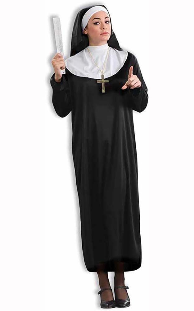 NUN ADULT WOMENS RELIGIOUS FANCY DRESS CHURCH COSTUME | eBay