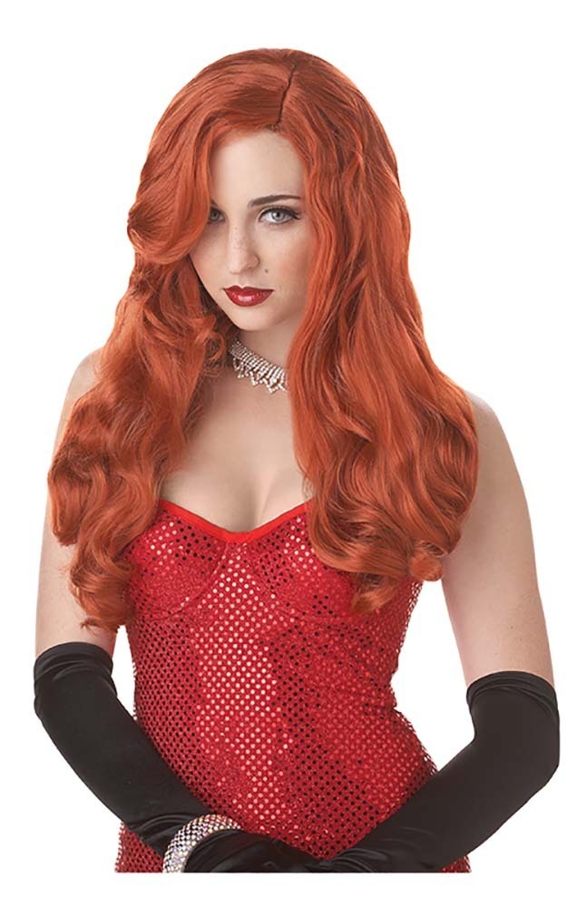 Jessica Rabbit Red Adult Wig CALIFORNIA