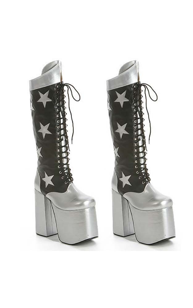 LICENSED KISS STARCHILD DELUXE COSTUME BOOTS FANCY DRESS | eBay