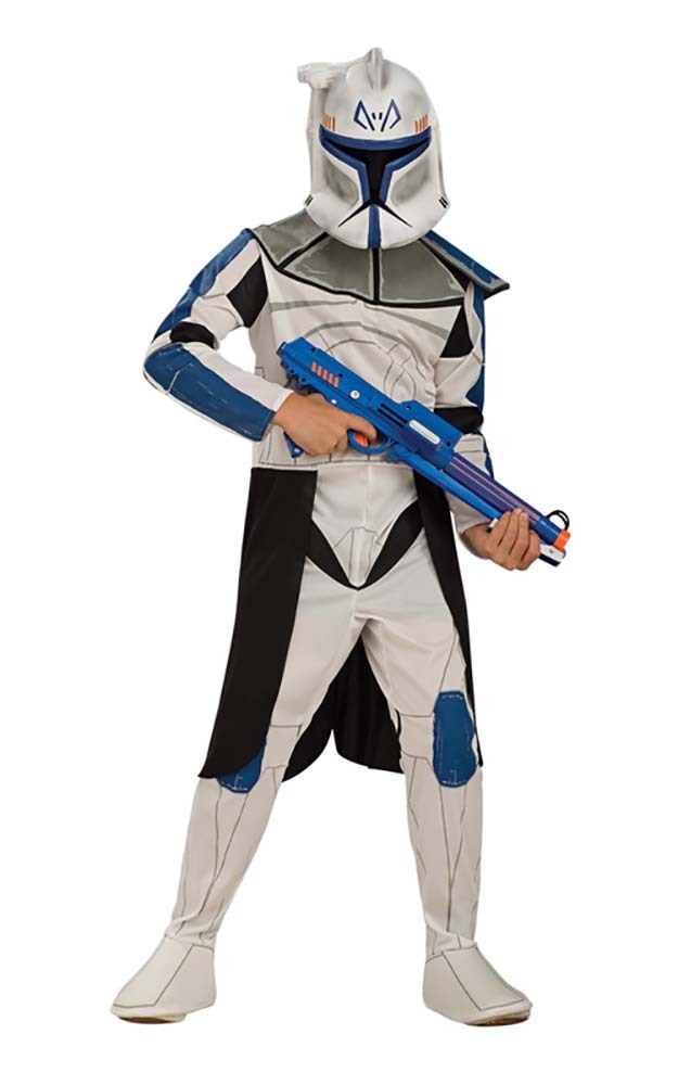 LICENSED CLONE TROOPER CAPTAIN REX STAR WARS BOYS CHILD FANCY DRESS UP ...