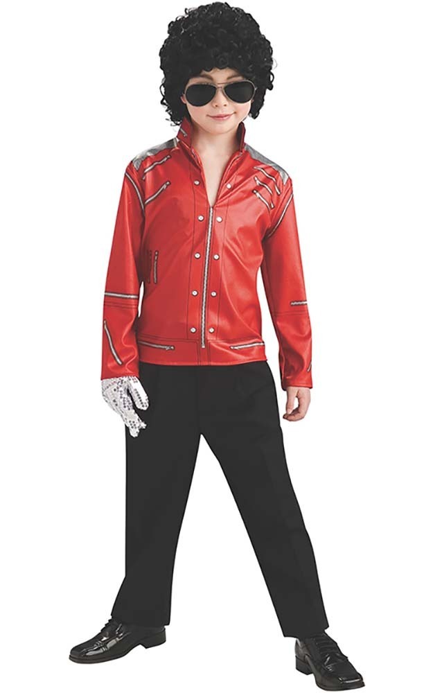 Michael Jackson Deluxe Bad Buckle Jacket Child Halloween Costume