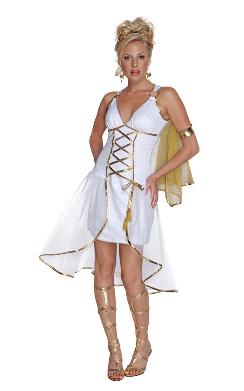 Grecian Queen Goddess Adult Costume | Costume Crazy