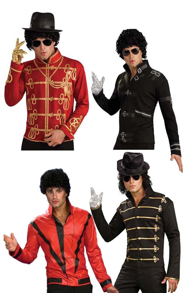 Men's Red Thriller Jacket Michael Jackson Costume