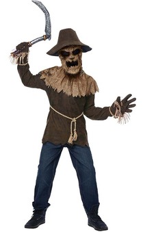 Wicked Scarecrow Evil Scary Child Costume