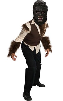 The Wolfman Werewolf Animal Child Costume