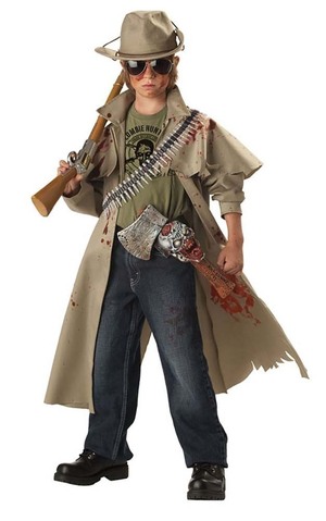 toddler zombie hunter costume