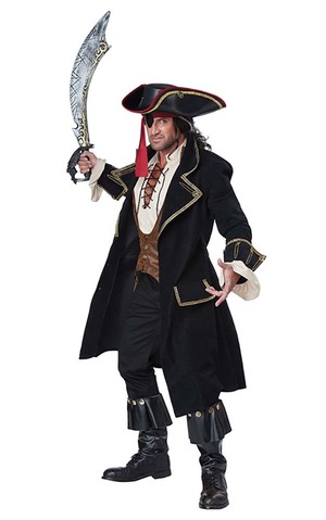 Deluxe Pirate Captain Adult Costume