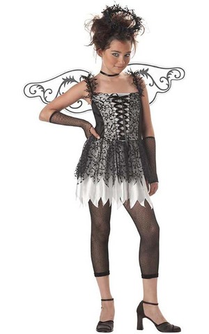 Dark Angel Tween Hallowenn Costume