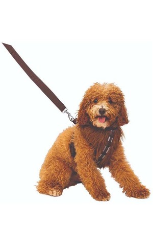 Star Wars Pet Chewbacca Dog Harness With Leash Accessory