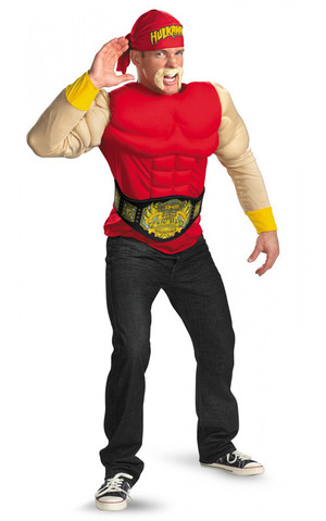 Tna Impact Wrestling Hulk Hogan Muscle Adult Costume