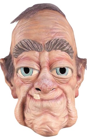 Old Man Grandpa Adult Mask