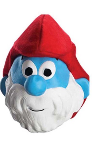 Papa Smurf Adult Mask