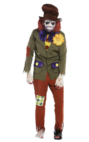 Homeless Hobo Evil Clown Adults Costume