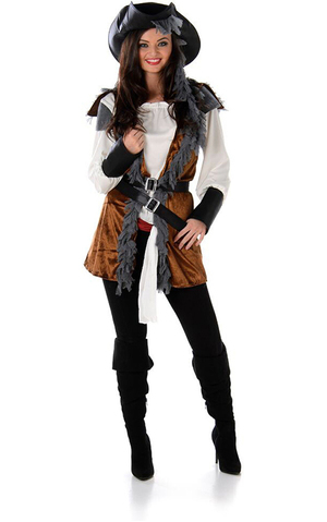 Pirate Buccanear Girl Adult Costume