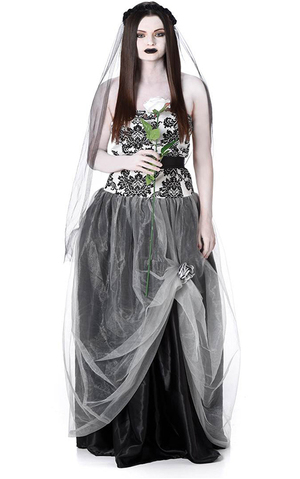 Gothic Bride Adult Costume