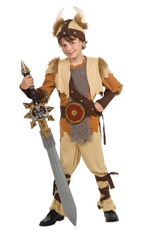 Viking Warrior Child Costume